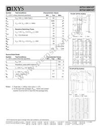 IXTH130N10T Datasheet Page 2