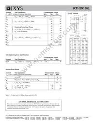 IXTH2N150L Datasheet Page 2