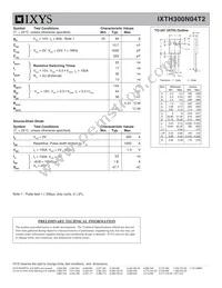 IXTH300N04T2 Datasheet Page 2