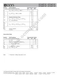IXTH36P15P Datasheet Page 2