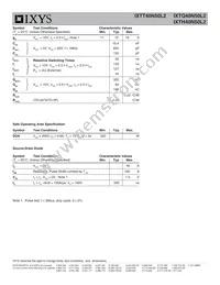 IXTH40N50L2 Datasheet Page 2