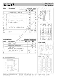 IXTH60N10 Datasheet Page 2