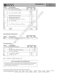 IXTH80N075L2 Datasheet Page 2