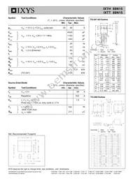 IXTH88N15 Datasheet Page 2