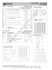 IXTI10N60P Datasheet Page 2