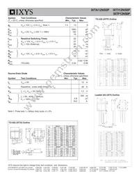 IXTI12N50P Datasheet Page 2