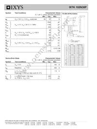 IXTK102N30P Datasheet Page 2