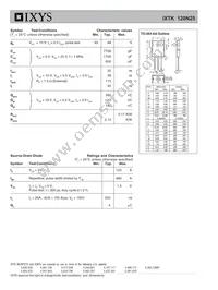 IXTK120N25 Datasheet Page 2