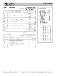 IXTK128N15 Datasheet Page 2