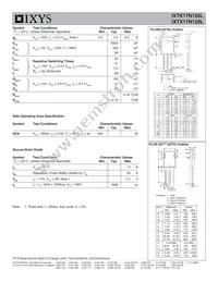 IXTK17N120L Datasheet Page 2