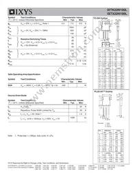 IXTK22N100L Datasheet Page 2