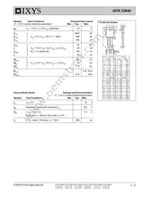 IXTK33N50 Datasheet Page 2