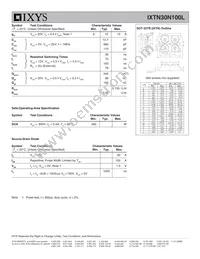 IXTN30N100L Datasheet Page 2