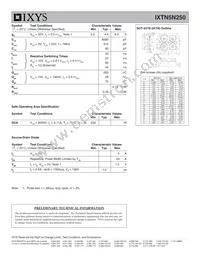 IXTN5N250 Datasheet Page 2