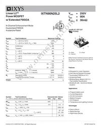 IXTN90N25L2 Datasheet Cover