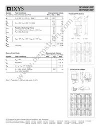 IXTP06N120P Datasheet Page 2