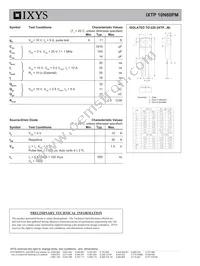 IXTP10N60PM Datasheet Page 2