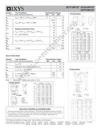 IXTP10P15T Datasheet Page 2