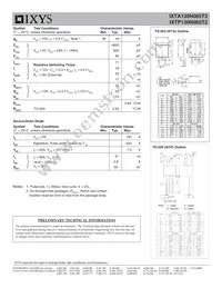 IXTP130N065T2 Datasheet Page 2