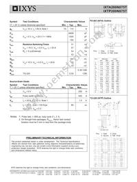 IXTP200N075T Datasheet Page 2