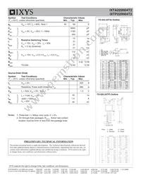 IXTP220N04T2 Datasheet Page 2