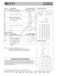 IXTP220N055T Datasheet Page 2