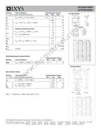 IXTP3N100D2 Datasheet Page 2