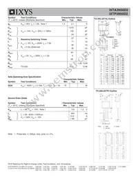 IXTP3N50D2 Datasheet Page 2