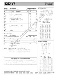 IXTP56N15T Datasheet Page 2