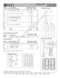 IXTP6N100D2 Datasheet Page 2