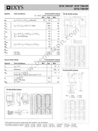 IXTP75N10P Datasheet Page 2