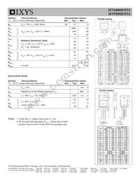 IXTP90N075T2 Datasheet Page 2