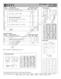 IXTQ14N60P Datasheet Page 2