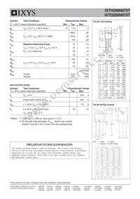IXTQ200N075T Datasheet Page 2