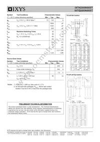 IXTQ200N085T Datasheet Page 2