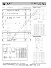 IXTQ62N15P Datasheet Page 2