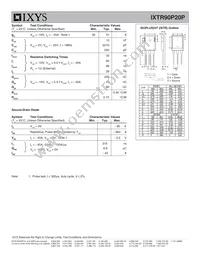 IXTR90P20P Datasheet Page 2