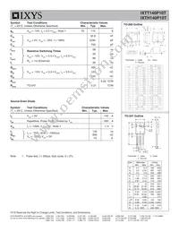 IXTT140P10T Datasheet Page 2