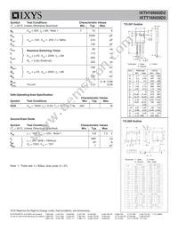 IXTT16N50D2 Datasheet Page 2