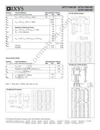 IXTT170N10P Datasheet Page 2