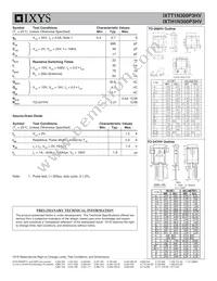 IXTT1N300P3HV Datasheet Page 2