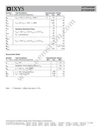 IXTT20P50P Datasheet Page 2