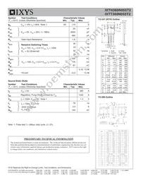 IXTT360N055T2 Datasheet Page 2
