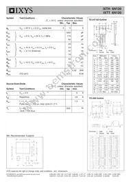 IXTT6N120 Datasheet Page 2