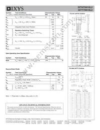 IXTT75N10L2 Datasheet Page 2