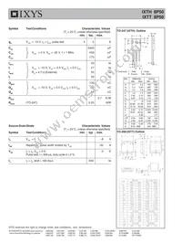 IXTT8P50 Datasheet Page 2