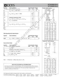 IXTX200N10L2 Datasheet Page 2