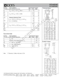 IXTX40P50P Datasheet Page 2