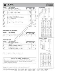 IXTX5N250 Datasheet Page 2