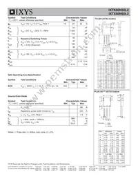 IXTX60N50L2 Datasheet Page 2